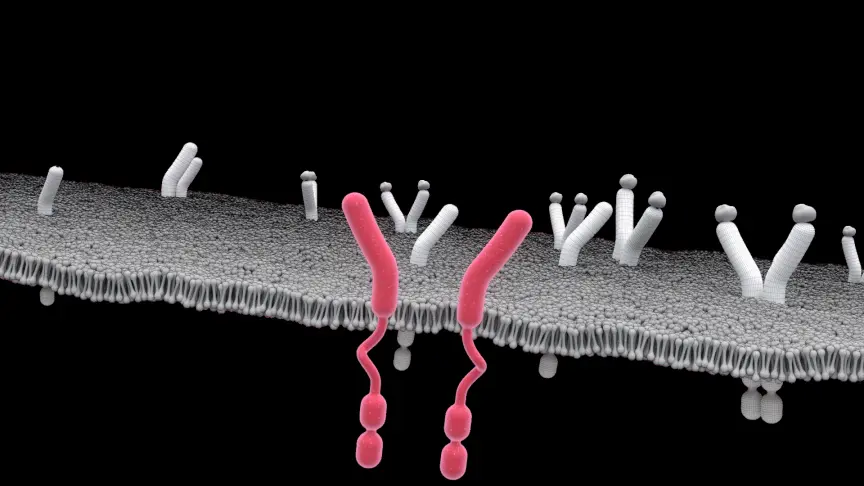 FMS-like tyrosine kinase in an explainer animation for Xospata, created by Lampyon
